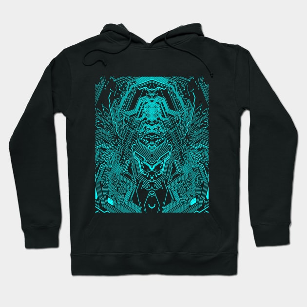 A motherboard or a mystic creature? Hoodie by Primo Style